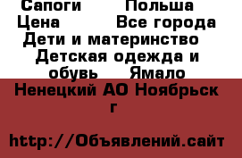 Сапоги Demar Польша  › Цена ­ 550 - Все города Дети и материнство » Детская одежда и обувь   . Ямало-Ненецкий АО,Ноябрьск г.